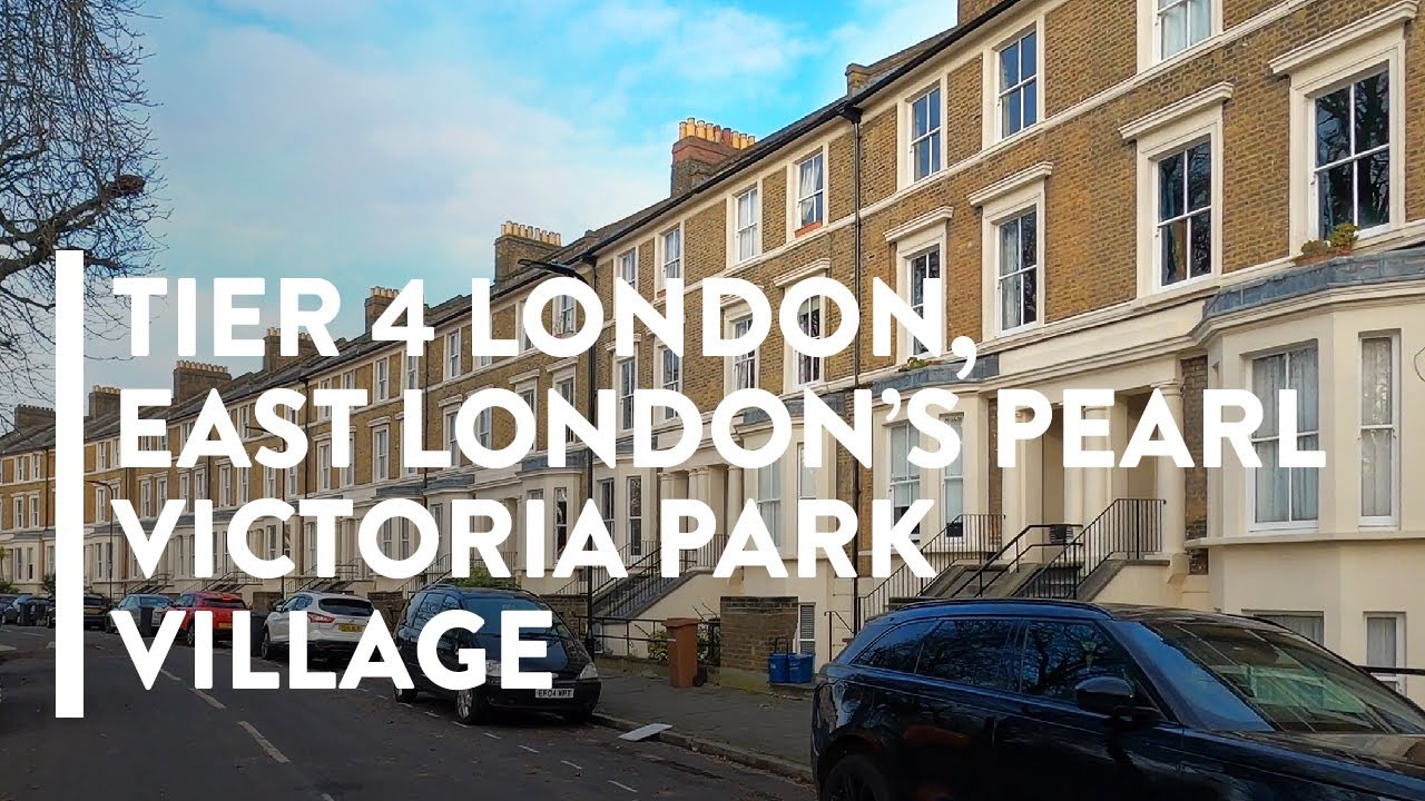 [4K] WALKING: LONDON - Victoria Park Village in Hackney