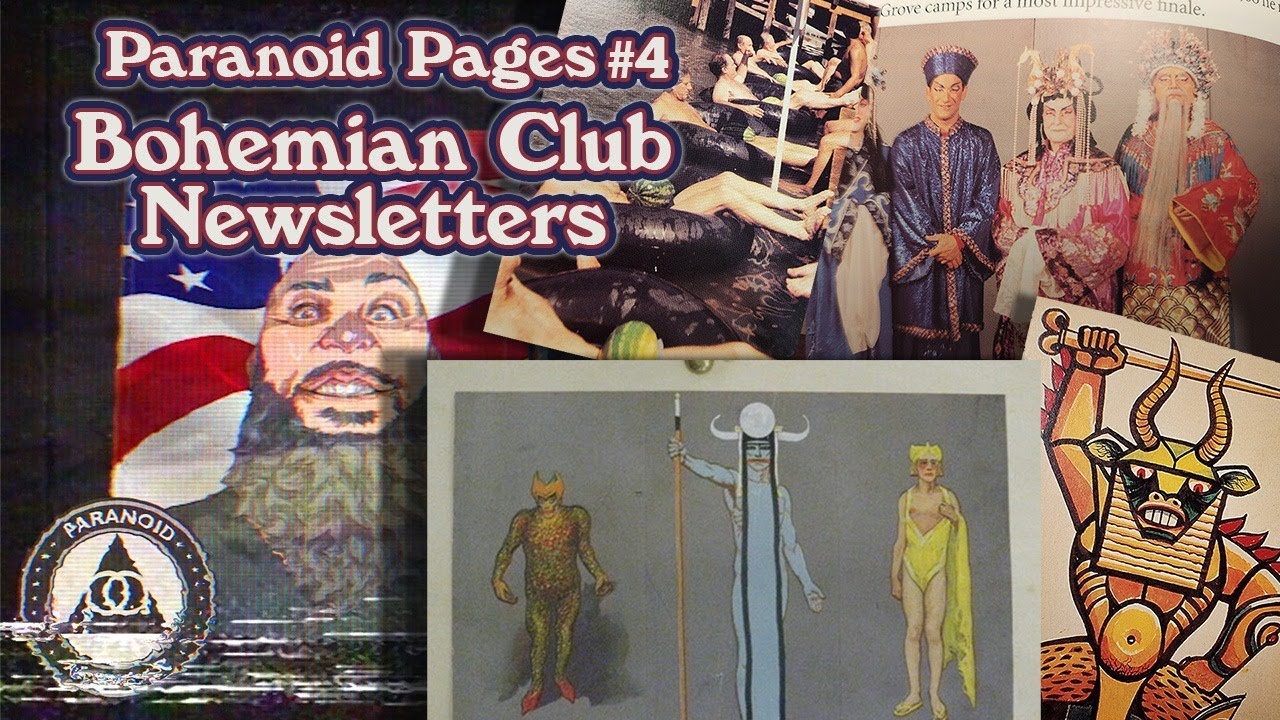 Secret Bohemian Club Newsletters Exposed! | Paranoid Pages #4 with Paranoid American