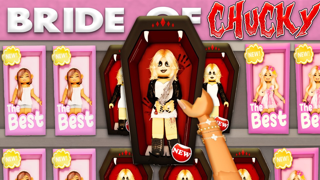 The Bride Of CHUCKY👰🏼‍♀️👹| Berry Avenue Horror Movie| Voiced Roleplay