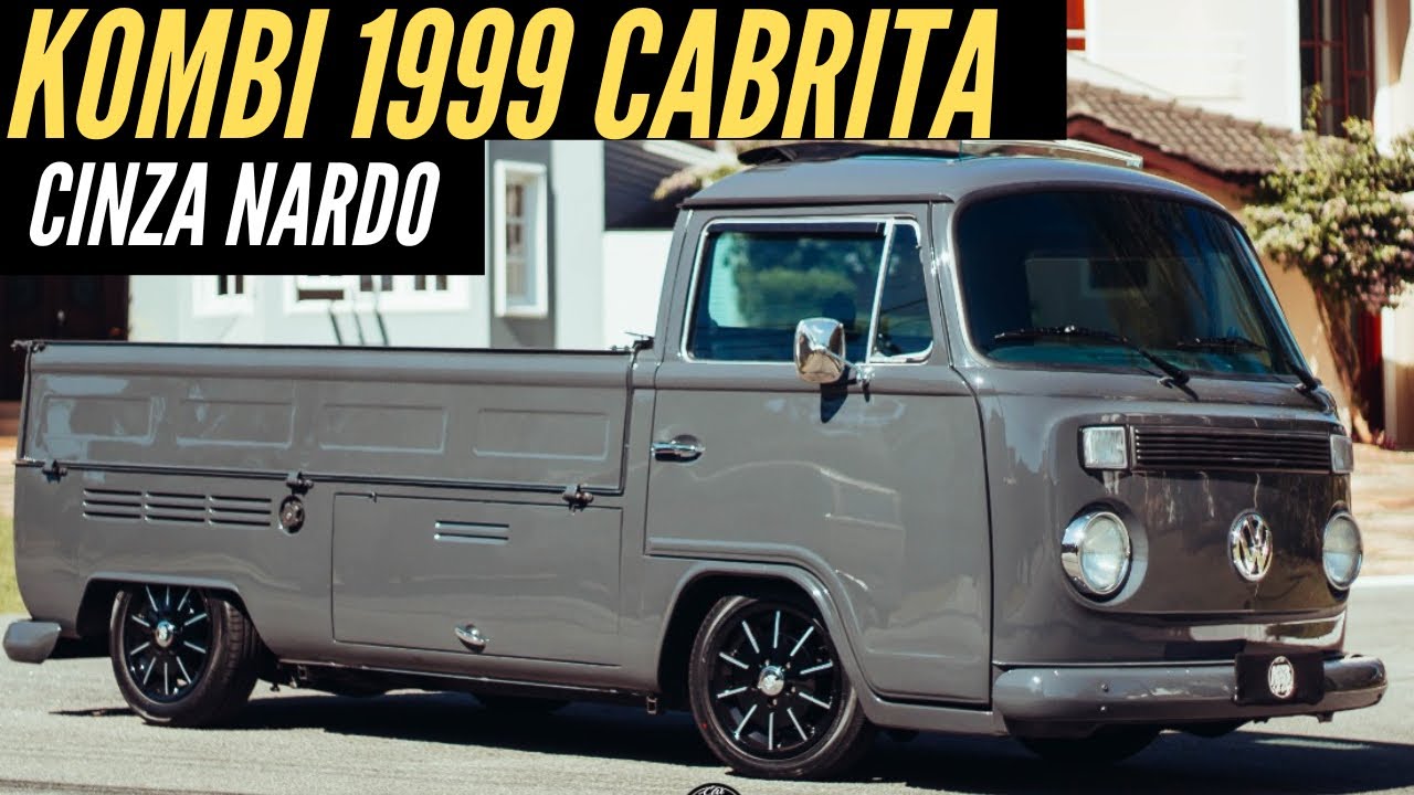 VW KOMBI 1999 PICKUP - COMPROU VOLANTE GANHOU UMA KOMBI