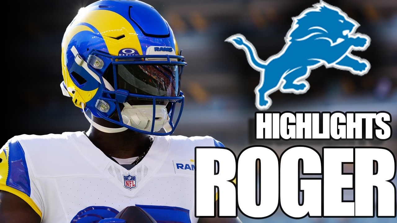 Roger McCreary Highlights - Detroit Lions | 2026 NFL Free Agency