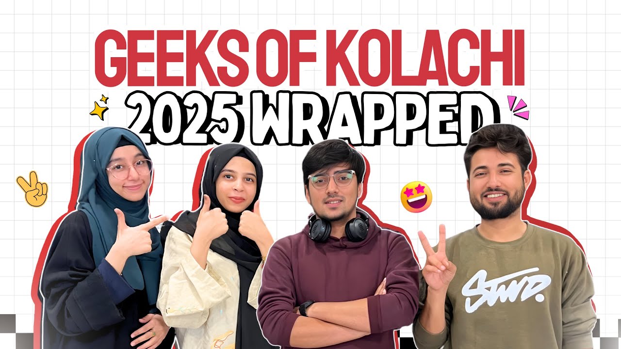 Geeks of Kolachi 2025 Yearly Wrap