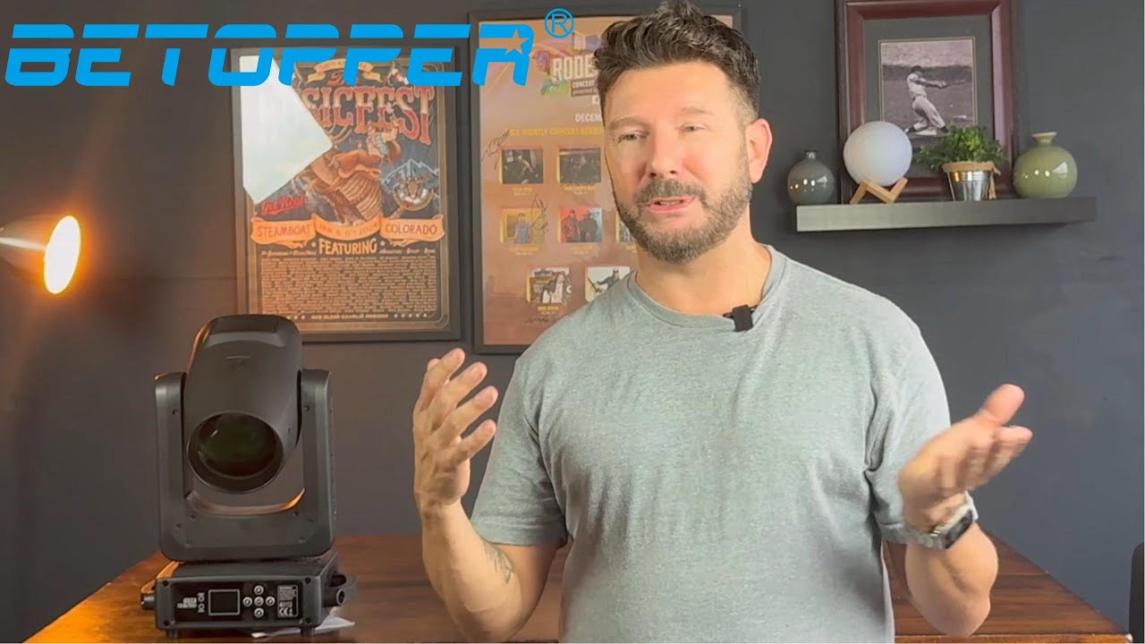 【REVIEW】Betopper 9R 260W Osram Engine Beam Moving Head Light