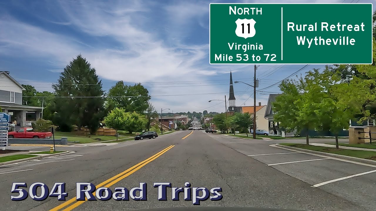 Road Trip #948 - US-11 N - Virginia Mile 53-72 - Rural Retreat/Wytheville