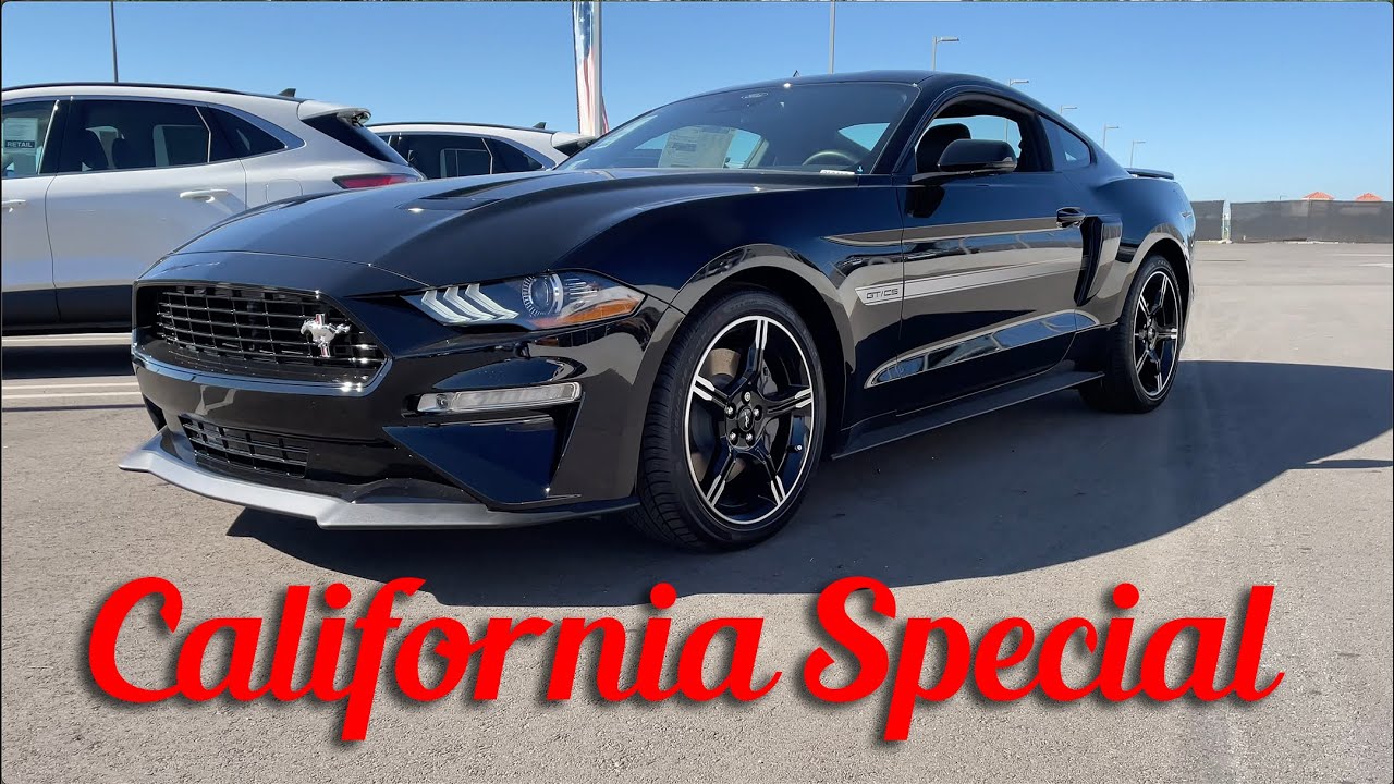 What is the Ford Mustang CALIFORNIA Special?