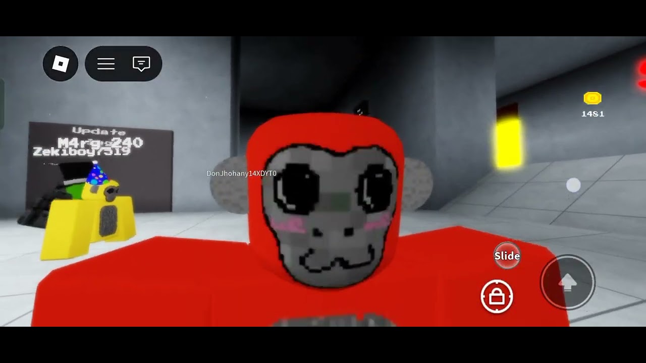 Playing #scarybaboon