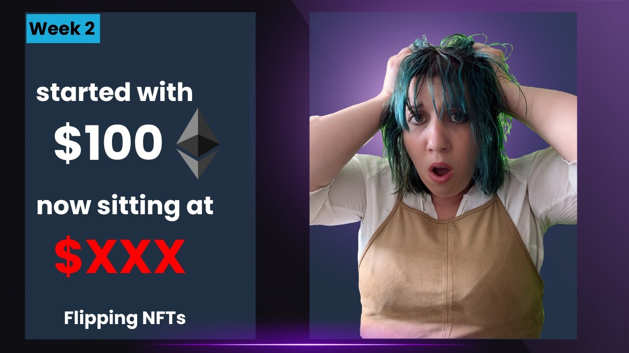 Челлендж: превратить $100 в ETH на перепродаже NFT &mdash; Результаты 2-й недели (почти удвоил капитал)