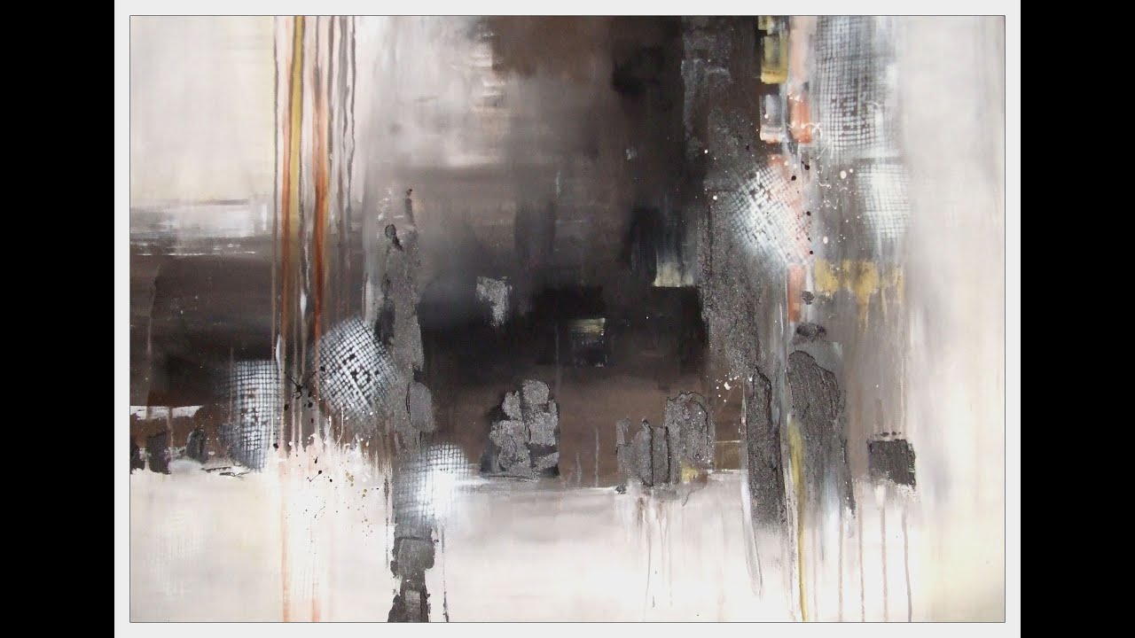 Acrylmalerei - acrylic painting : abstrakt und spontan, abstract and spontaneous
