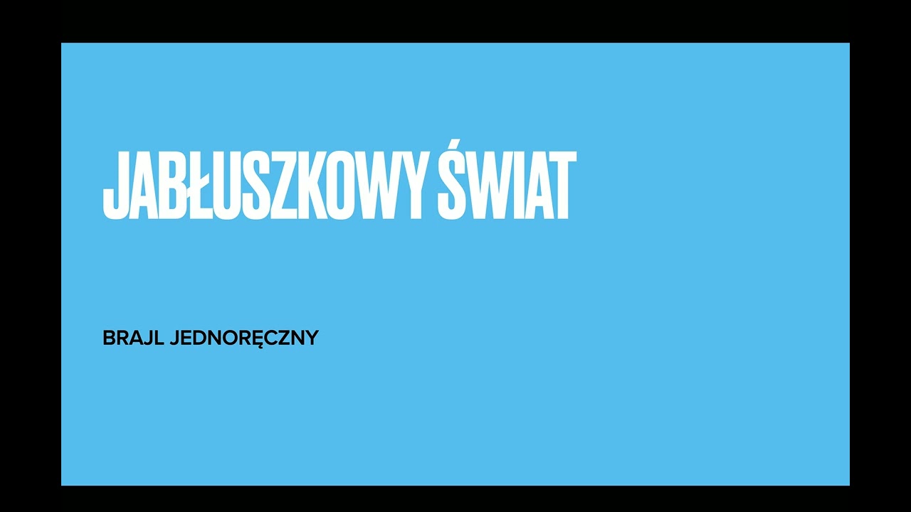 BRAJL JEDNORĘCZNY