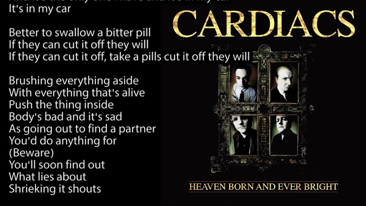 Cardiacs - Bodysbad (Lyrics Video)
