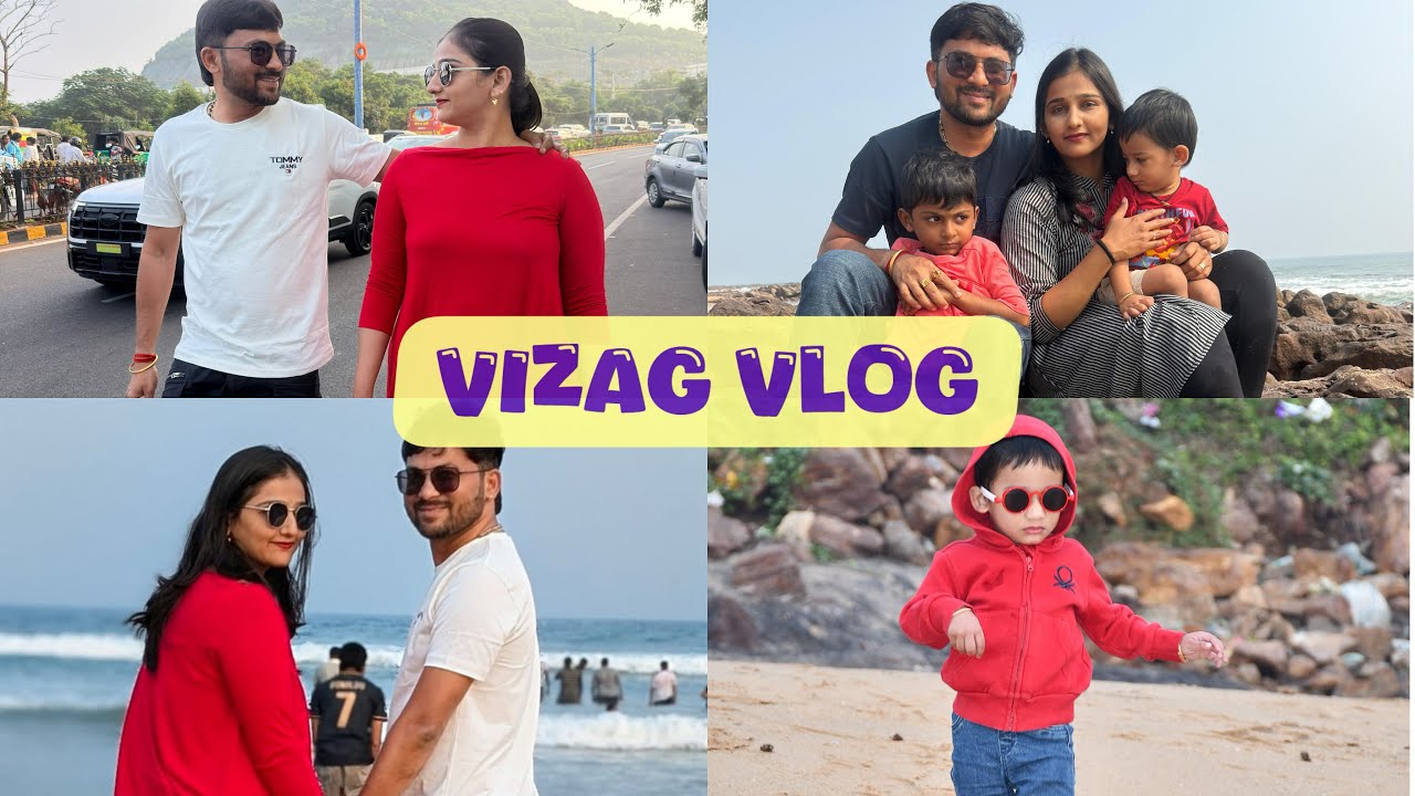 | Vizag Vlog🏖️ ￼| Family fun❤️ | Vacation |