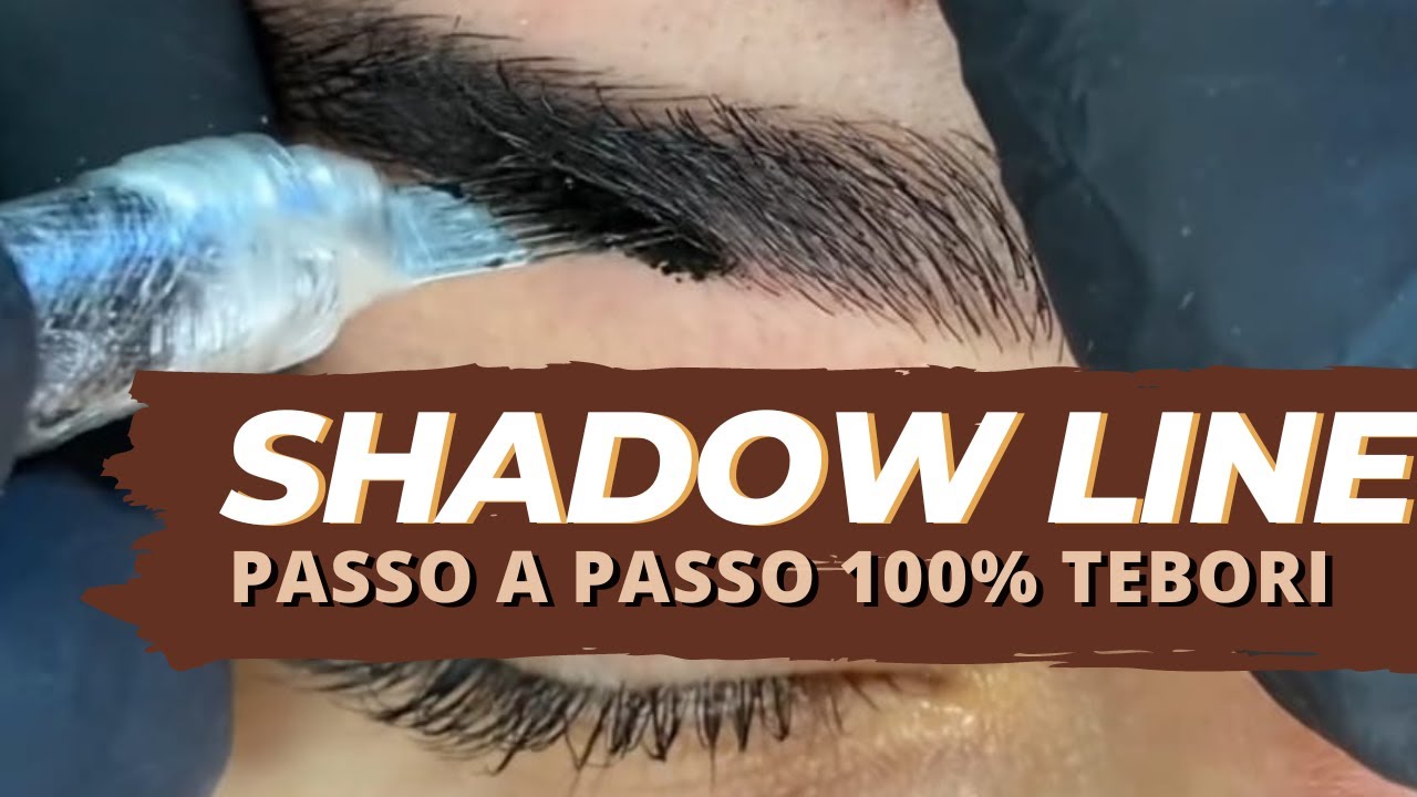 SHADOW LINE Micropigmentação passo a passo