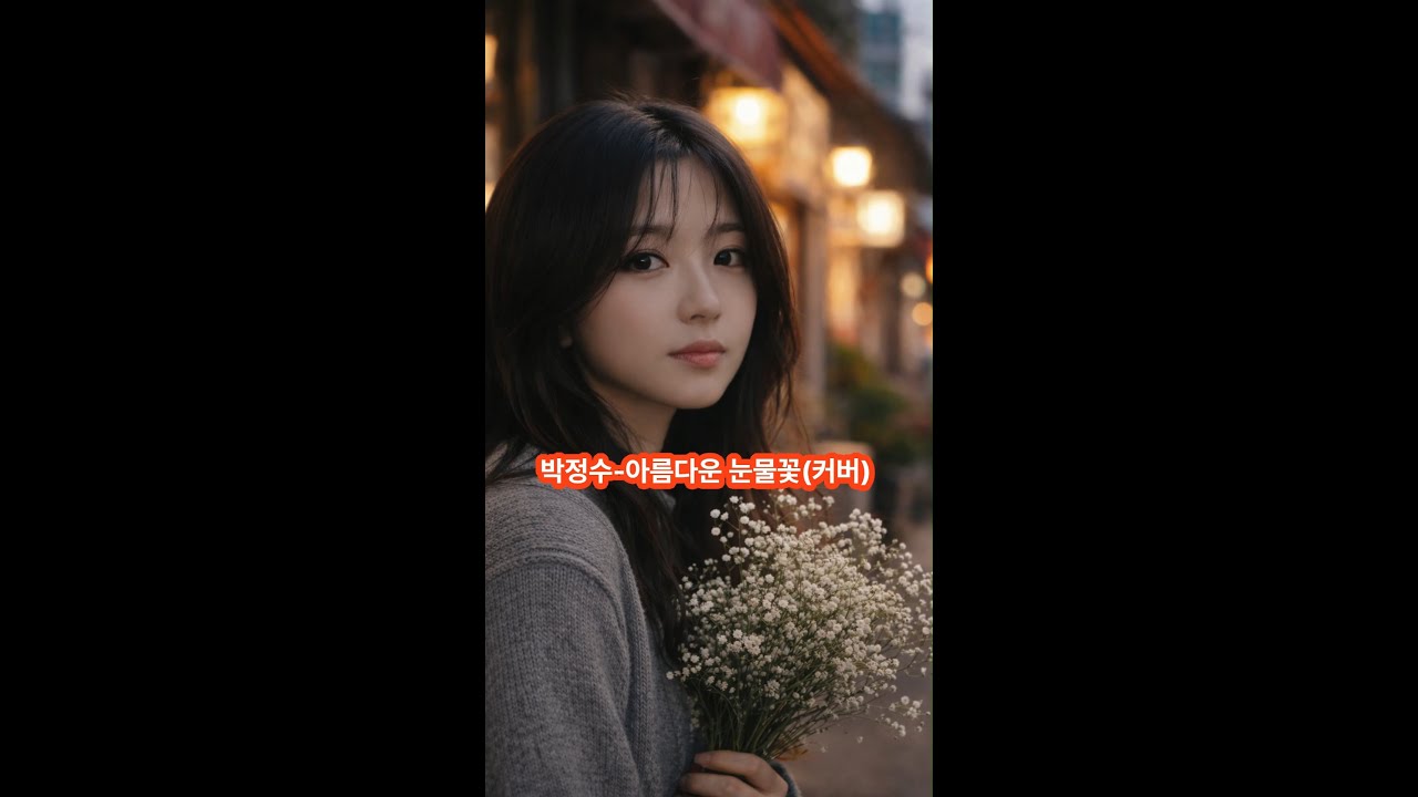 박정수-아름다운 눈물꽃(Cover)    #신청곡 #AI커버 #가사 #7080 #8090 #2000년대노래 #명곡커버 #슬픈노래 #이별노래 #박정수