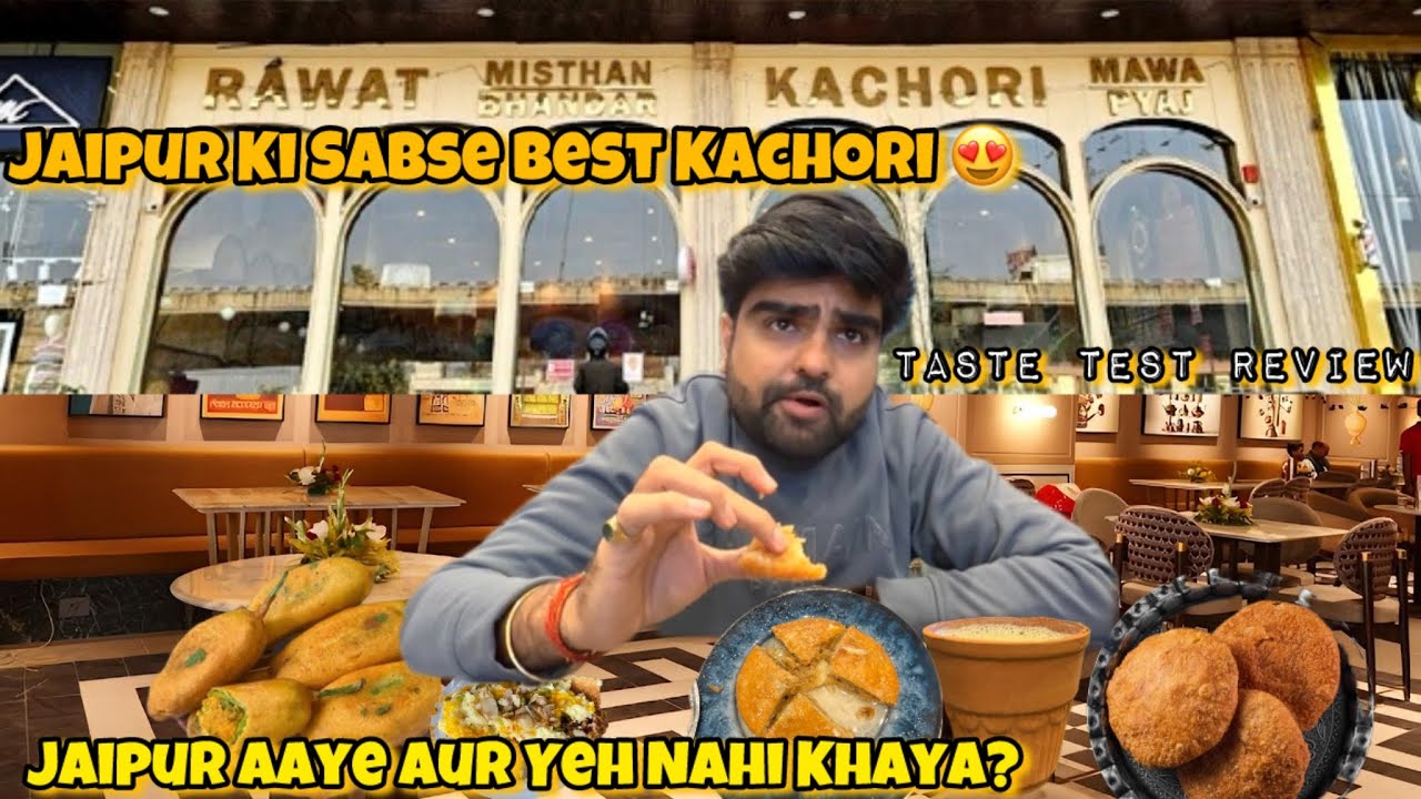 Jaipur Pink City Ki Legendary Kachori 🤤| Jaipur Famous Breakfast #vlog @Umishvlog 