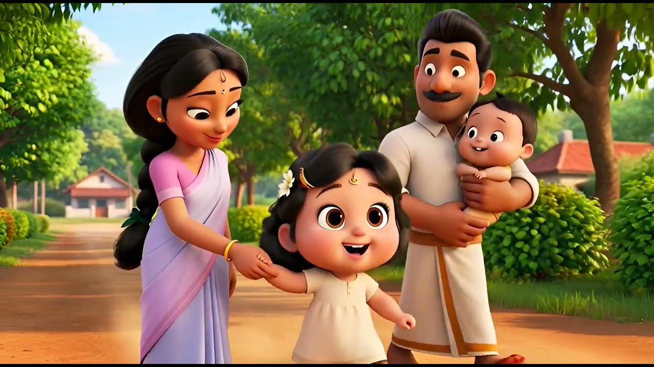 கைவீசம்மா கைவீசு 👋 | Kaiveesamma Kaiveesu |  | Tamil Kids Rhyme | #kidssongs #tamil #cartoon #tamil