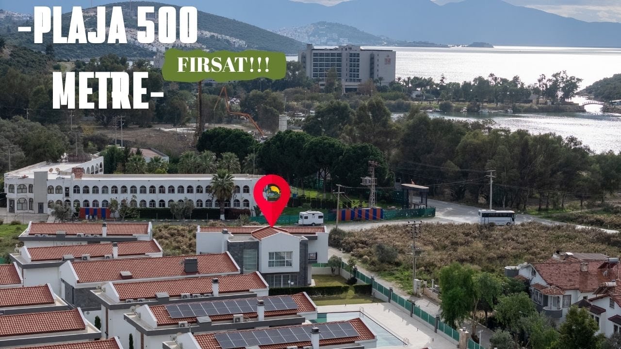 Plaja 500 Metre!! Kuşadası Adagöl'de Çiftlik Evi Konseptinde Satılık Villa #248