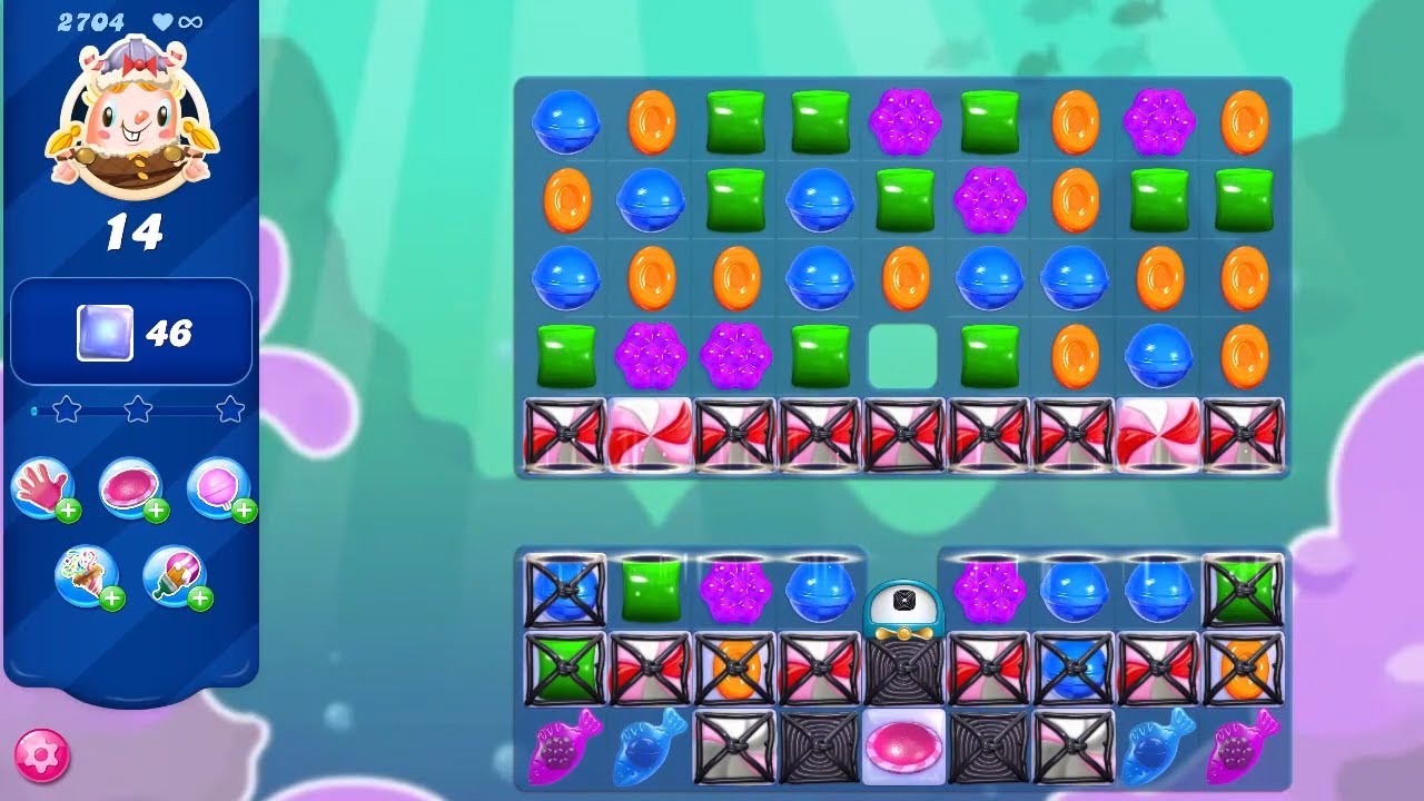 Candy Crush Saga LEVEL 2704 NO BOOSTERS 🆕