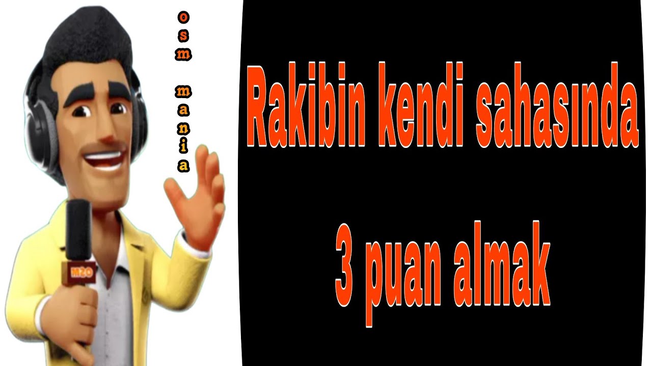 OSM TACTICS 2024 türkçe versiyonu : Güvenli oynayın.... evinizde rakibinize karşı 3 puan kazanın