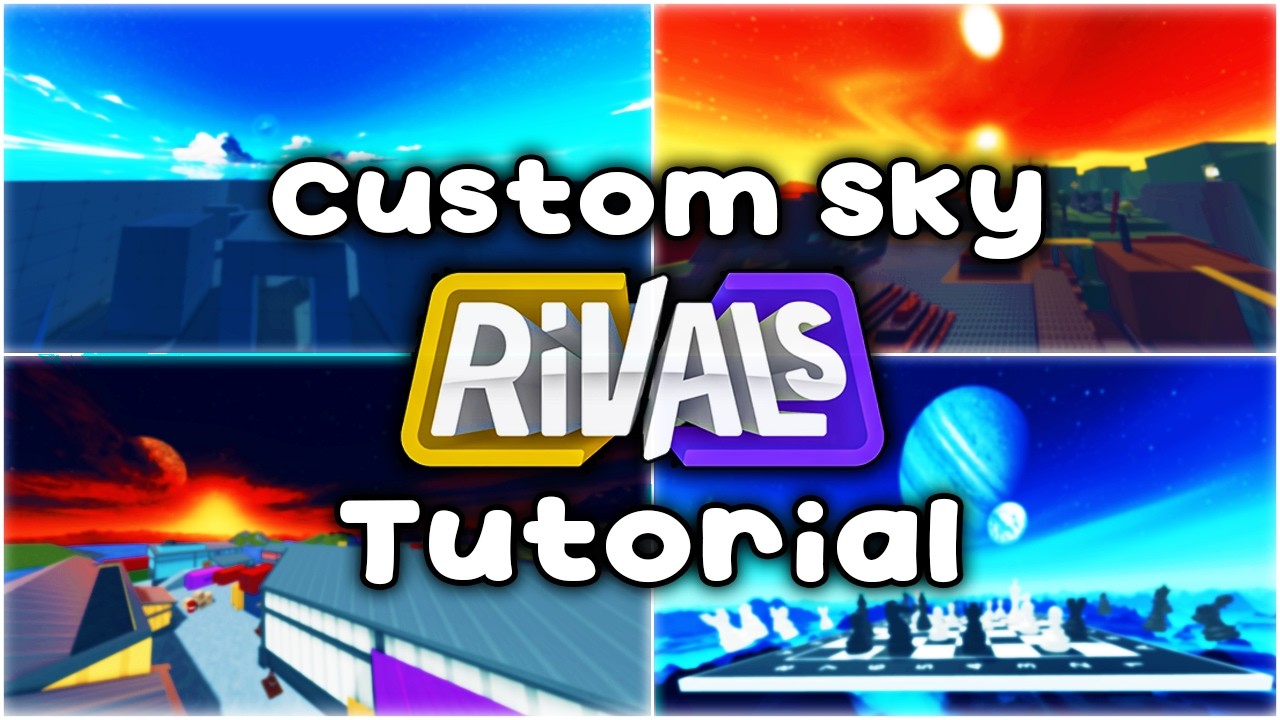 Как получить пользовательское небо в Roblox Rivals (25+ текстур)