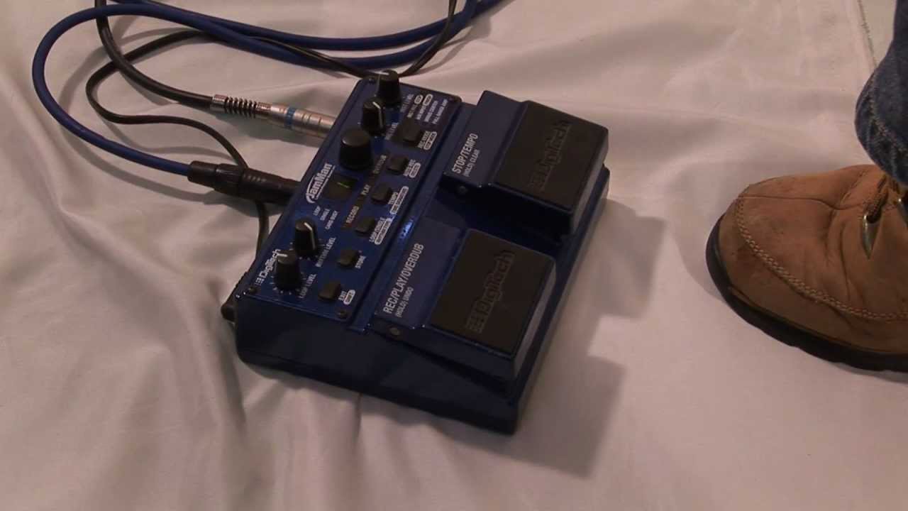 TUTORIAL - DigiTech JamMan looper/phrase sampler [HD] @ The Media Bank