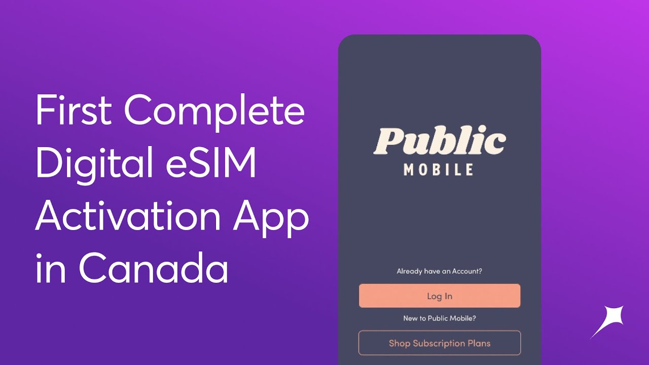 Public Mobile Launches First Complete Digital eSIM Activation App in Canada