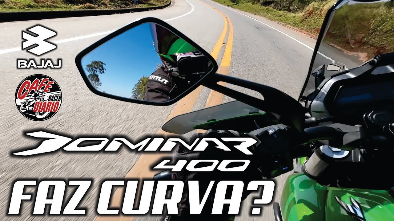Bajaj Dominar 400 nas Curvas