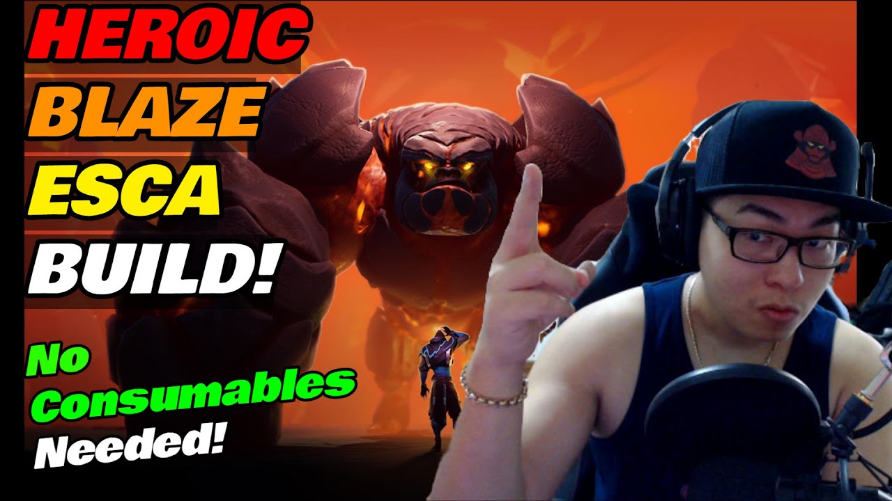 Dauntless Heroic Blaze Escalation Build - Patch 1.8.1. - No Consumables Needed!