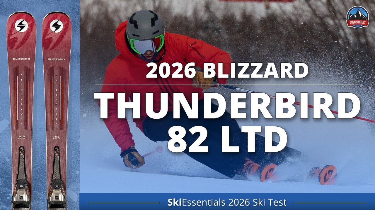 2026 Blizzard Thunderbird R15 82 LTD - SkiEssentials Ski Test Review