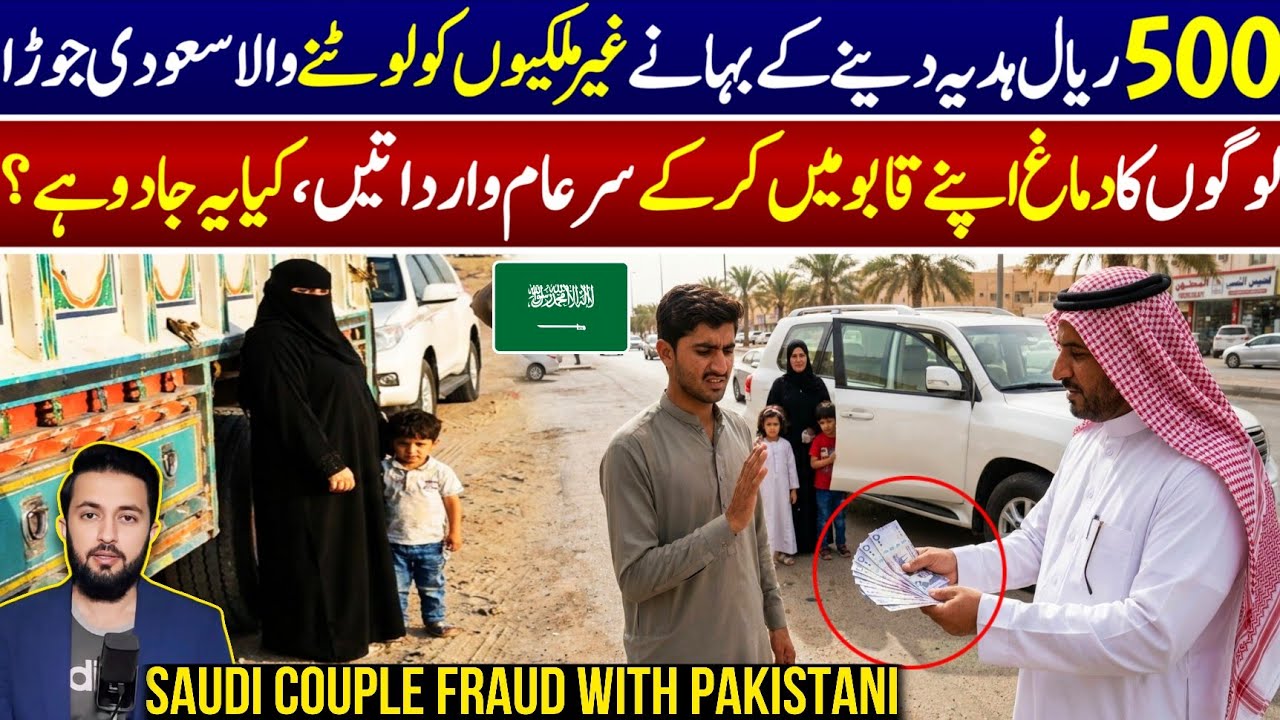 500 Riyal Gift Fraud With Pakistani Driver | Expatriates Scams im Saudi Arabia | KSA Story Update