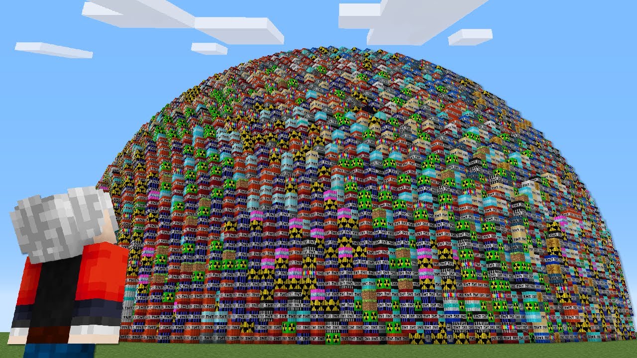 UZAY TNT TOPUNU PATLATMAK - Minecraft