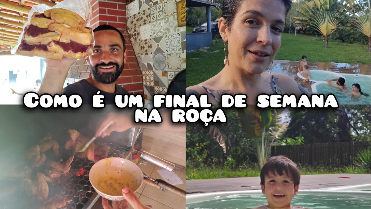 PICANHA NA BRASA, MANTEIGA DE ALHO | VLOG NA ROÇA EM FAMÍLIA 