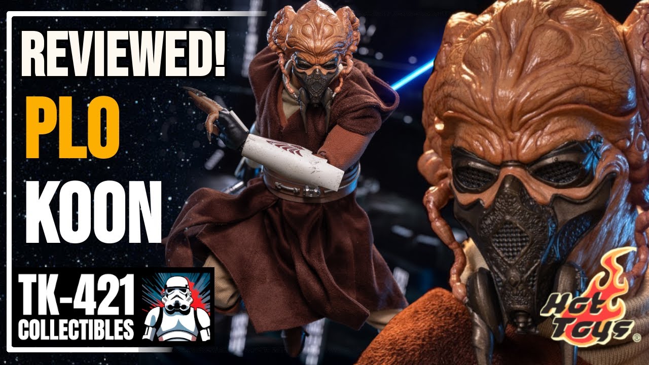 Обзор и распаковка фигурки Hot Toys PLO KOON - MMS785 Месть ситхов / Войны клонов