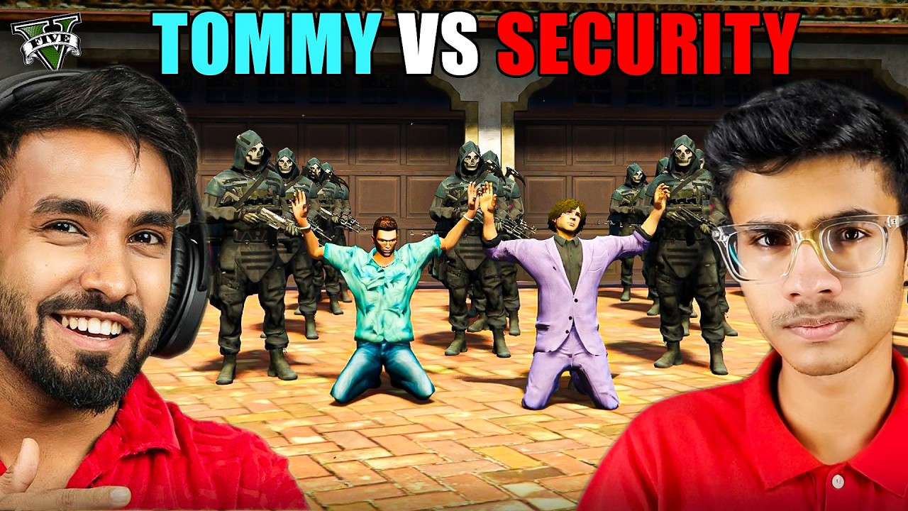 Tommy Vercetti Vs Security In GTA 5 Real Life!
