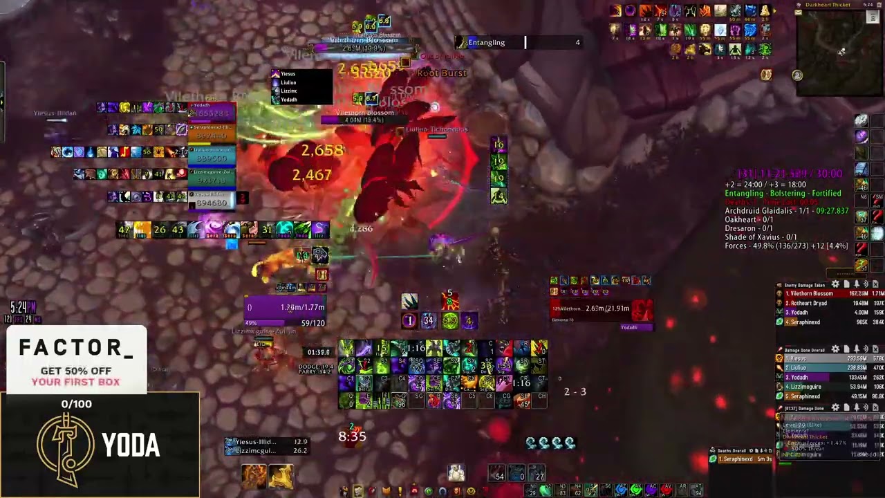 Darkheart Thicket +31 Fortified Bolstering, VDH POV