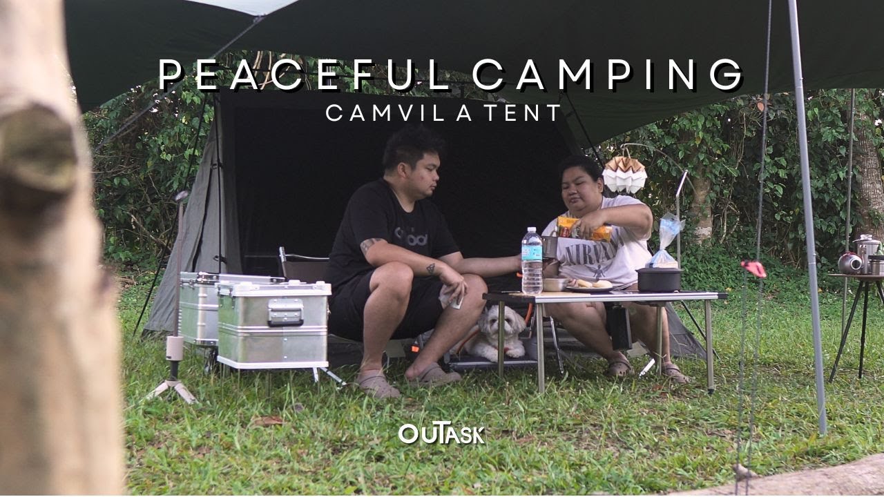 Camping with our dog | Outask Jessigo Outdogs Airpad | Camvil A Tent