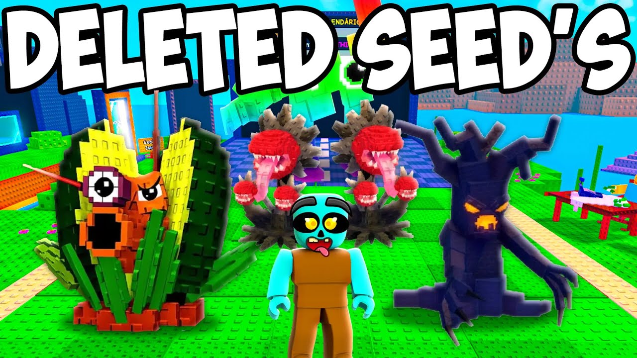 Начинаем заново со ВСЕМИ УДАЛЕННЫМИ СЕМЯНАМИ в Roblox Plants vs Brainrots...
