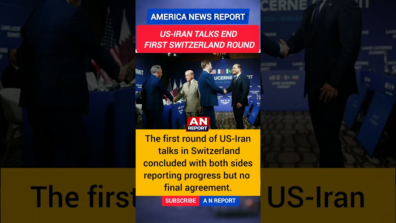 First Round Of US-Iran Talks Ends In Switzerland | What Happens Next? | A N REPORT