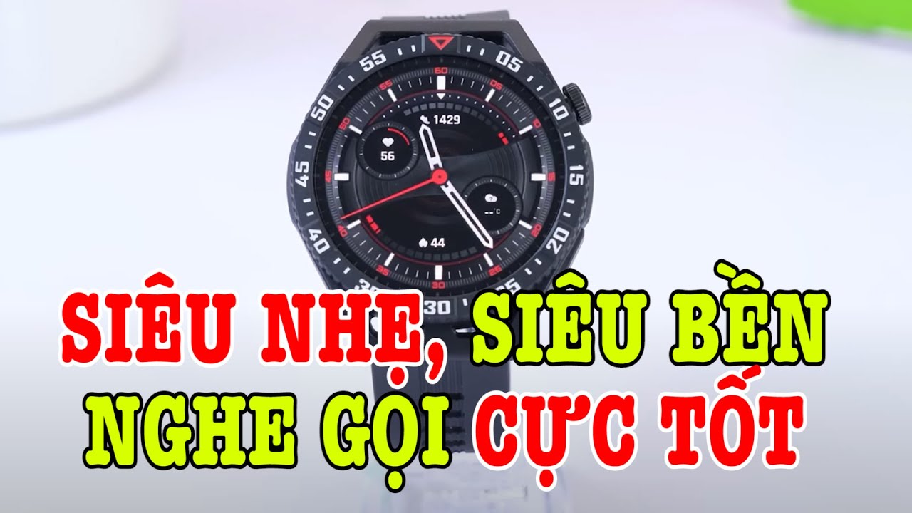Trên tay Huawei Watch GT 3 SE : Siêu nhẹ, siêu bền, xứng đáng từng xu bỏ ra
