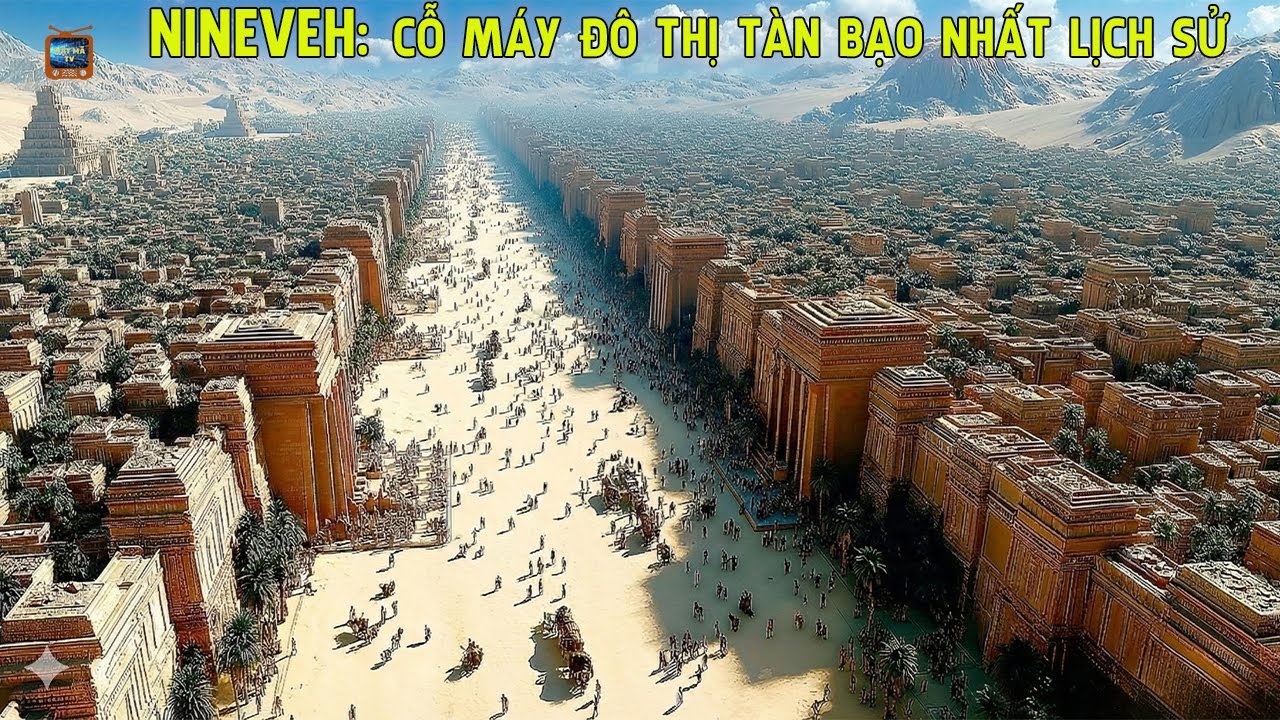 Sự Thật R&ugrave;ng M&igrave;nh Về Nineveh:  Cỗ M&aacute;y Đ&ocirc; Thị T&agrave;n Bạo Nhất Lịch Sử