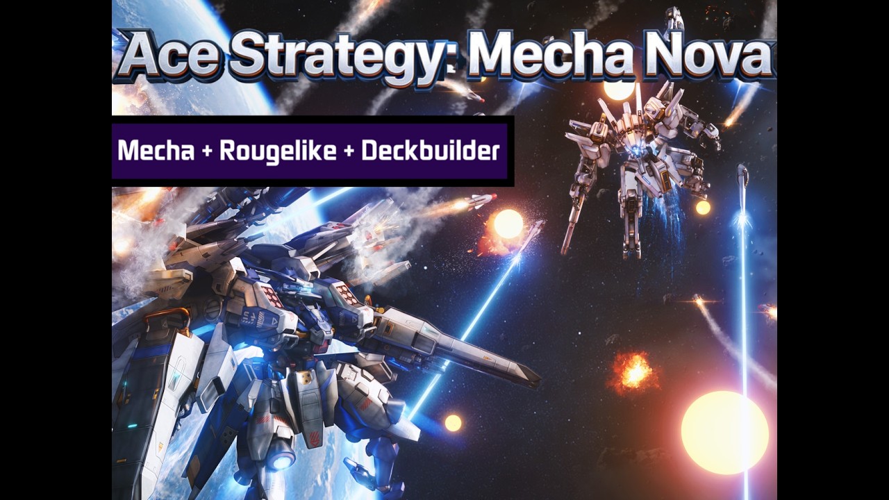 Mecha Deck-Building Game | ACE Strategy: Mecha Nova Demo Out Now!