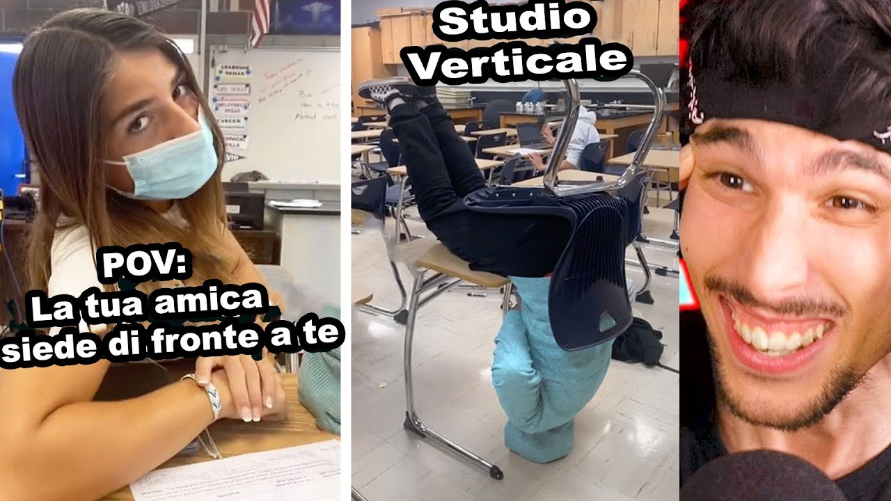 TIK TOK di COSE CHE CAPITANO SOLO a SCUOLA!!