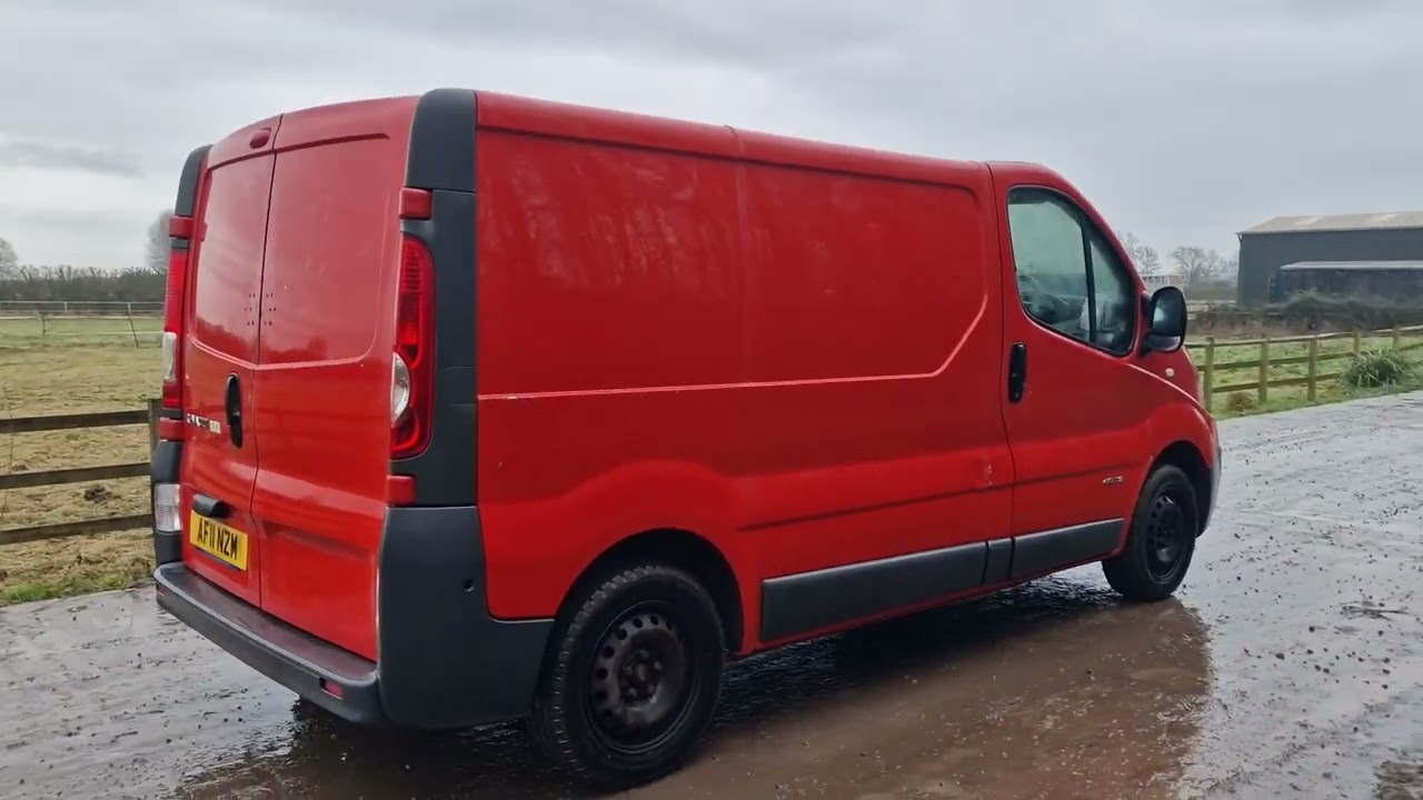 2011 Renault Trafic  SL27 DCI 115 Red | Low 130k Miles | Drives Perfect | Clean