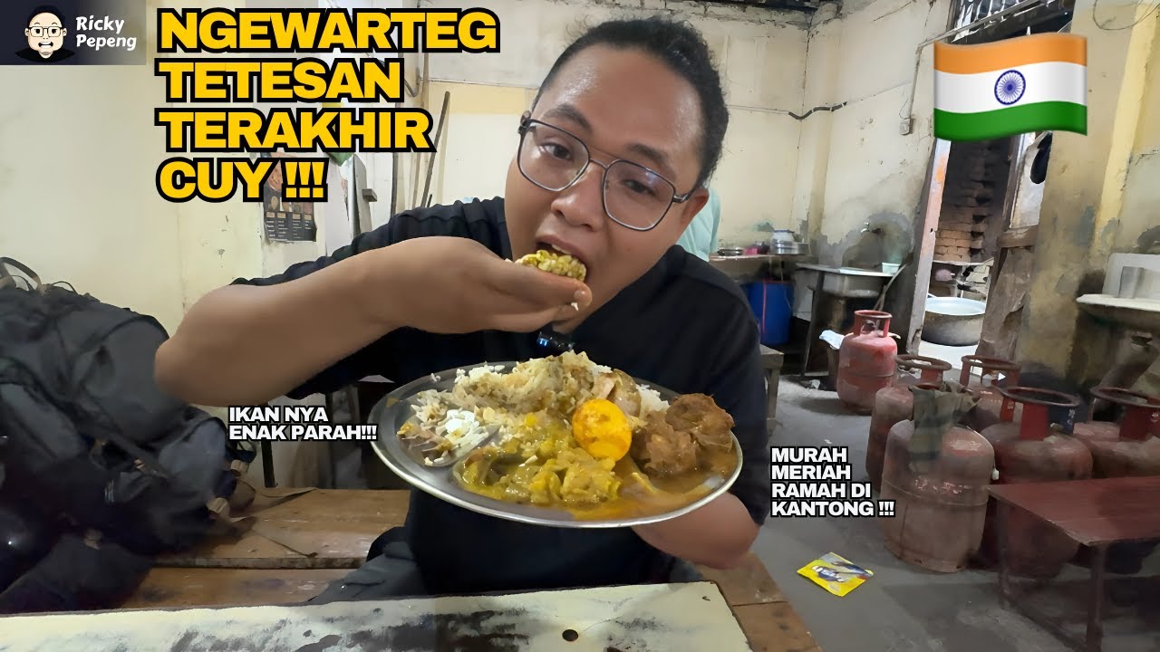 NGEWARTEG FULL LAUK SAMPE DI SKAP DI DALAM BAH‼️KARNA WARUNGNYA TUTUP 😅 DISURUH KELUAR SENDIRI❗️