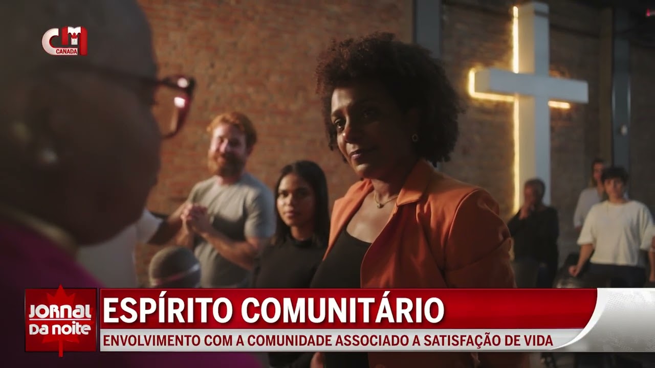 Envolvimento comunitário associado a maior satisfação com a vida