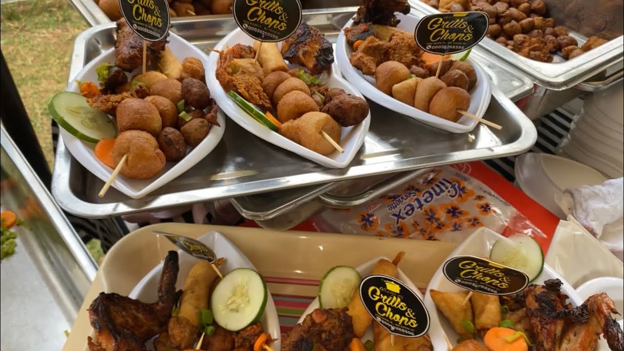Life of a Caterer/SMALL CHOPS event #eventplanning #smallchops #party