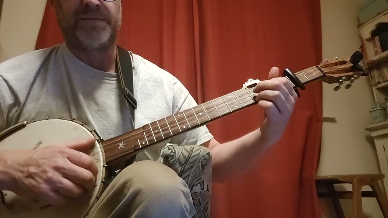 The Nine Witches Reel. Clawhammer banjo walkthrough. gCGCD