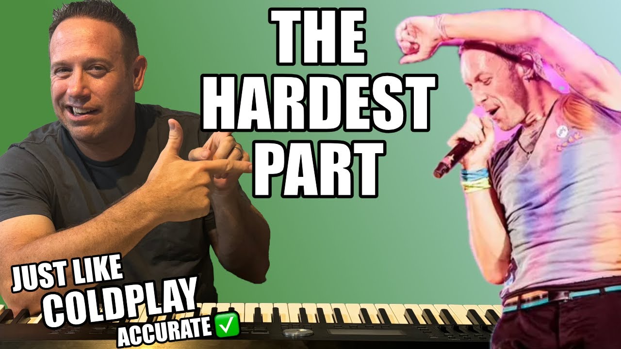 Learn To Play Piano | The Hardest Part - Coldplay | Accurate Lesson | Easy Tutorial