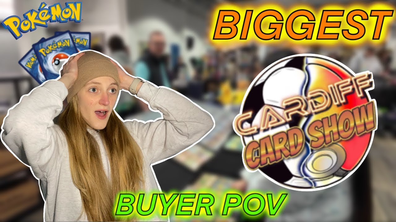 Pokemon Card Buyer POV In The BIGGEST Cardiff Card Show