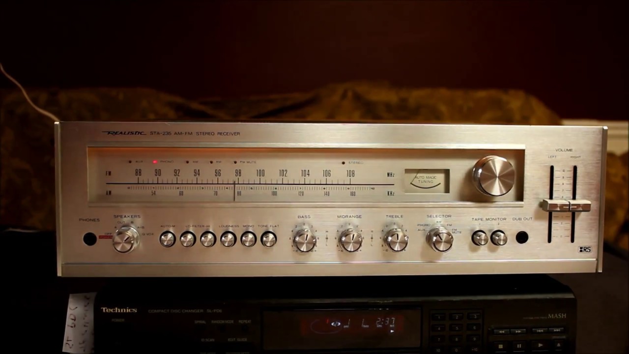 Vintage Realistic STA 235 Demonstration