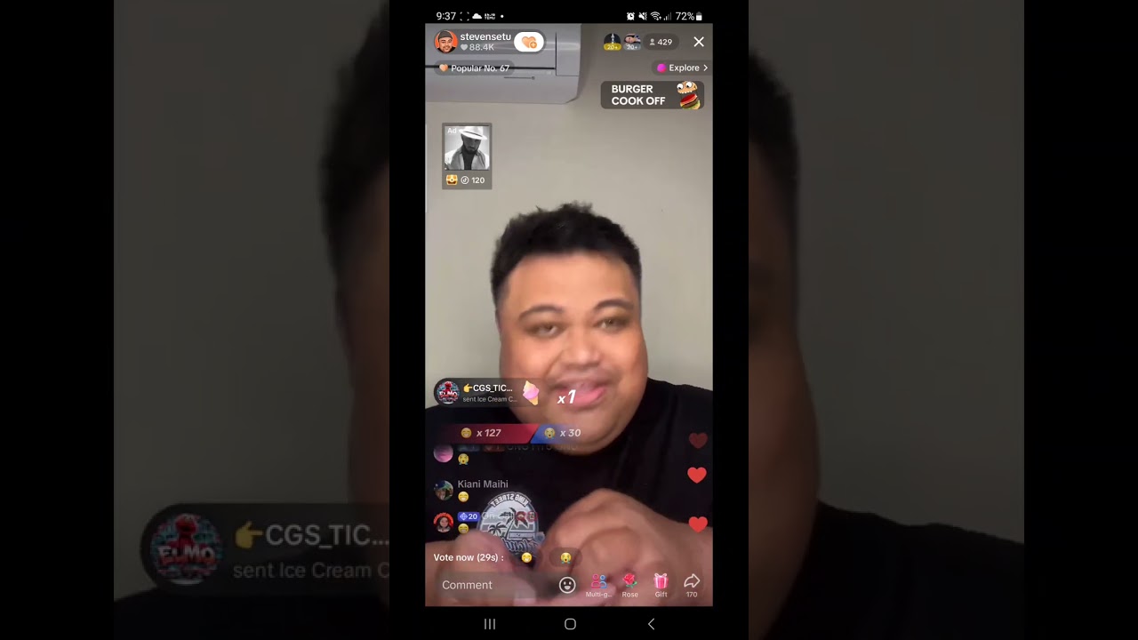 Steven Setu's That is so Diabolical live on Tik Tok